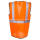 Men's Orange High Visibility Safety Vest